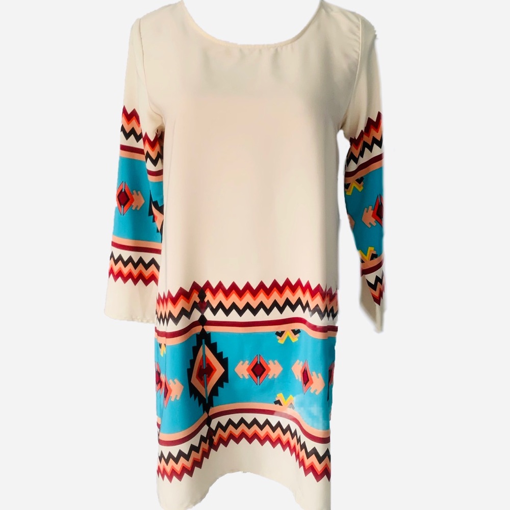 BLUETIQUE Multi Color Dress